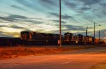 CSX Locomotives in the Yard